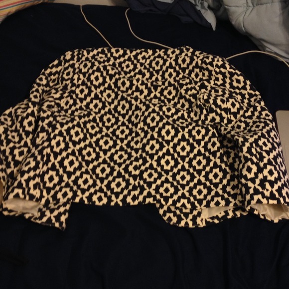 Black patterned jacket - Picture 3 of 3
