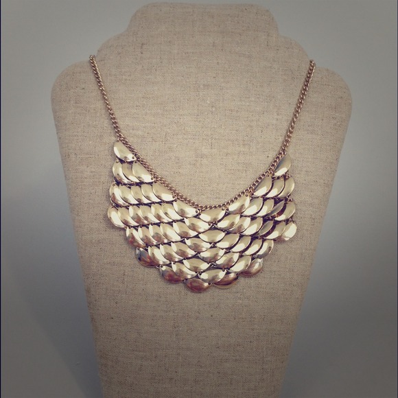 Gold Statement Necklace