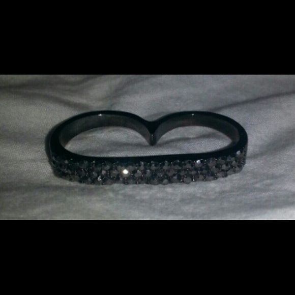 Double barrel ring - Picture 2 of 3
