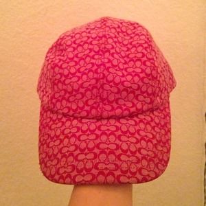 authentic red coach baseball hat