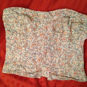 Floral Bustier