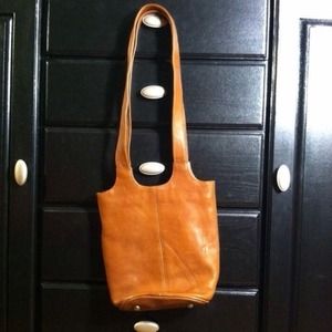 Genuine frye leather bag