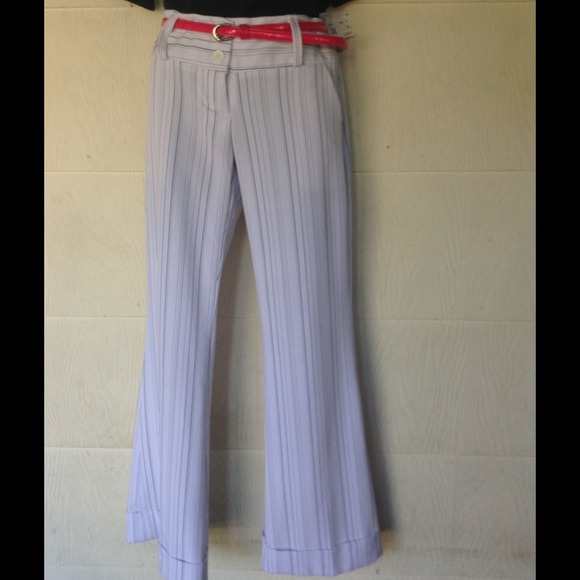 ❌SOLD❌Professional white pants with stripes