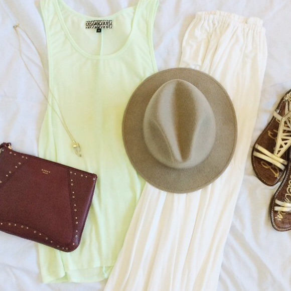 Groceries Tops - groceries mint green dropped armhole tank