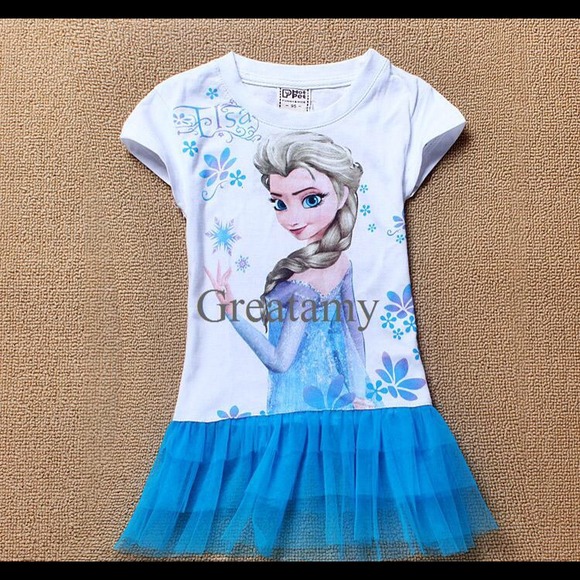 Frozen tutu tunic