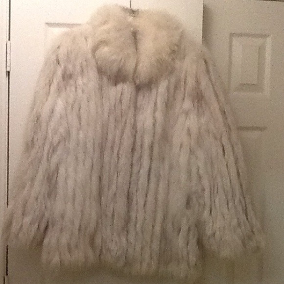 Gorgeous fox jacket.