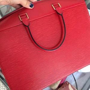 lv red bag