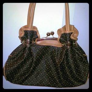 Alyssa Handbag Dark Brown