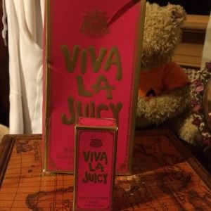 Sample of Viva La Juicy perfume and larger 3.4 oz