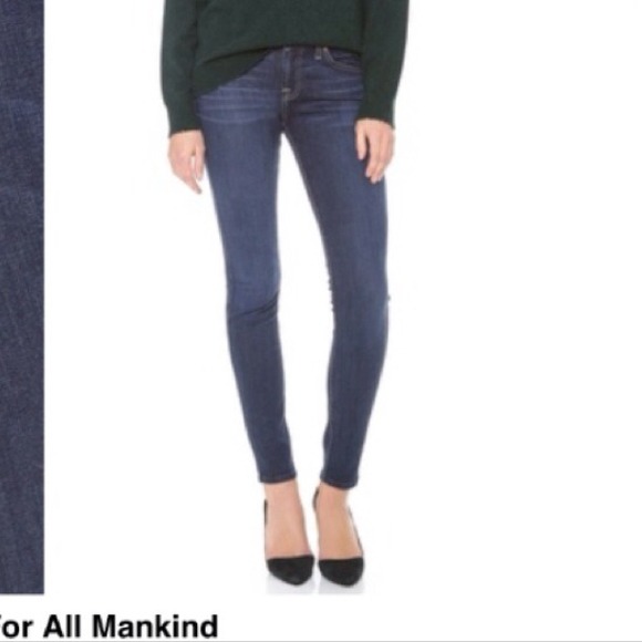 7 for all mankind the skinny jean sold on tradesy - Picture 1 of 4