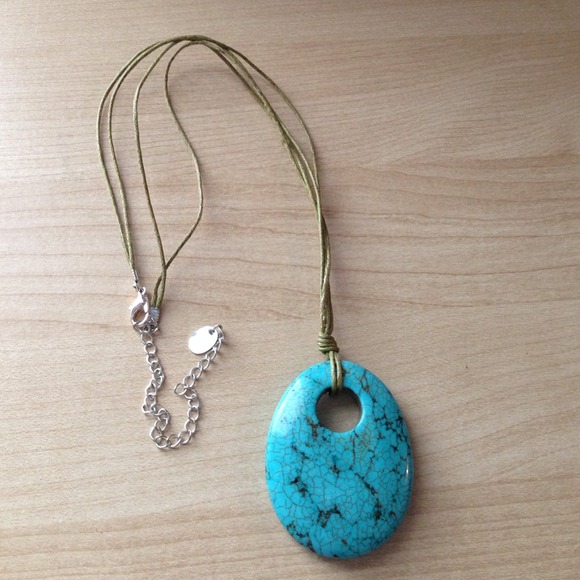 🚫SOLD BUNDLE🚫 👉SALE👈 Turquoise necklace - Picture 2 of 4