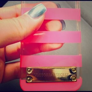 iPhone 5S Victoria's Secret case - PINK/GOLD