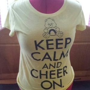 Simple yellow graphic tee