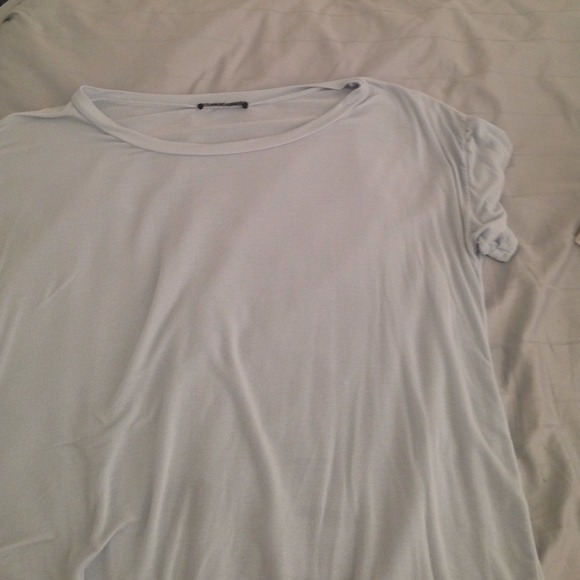 Extremely soft, powder blue shirt!