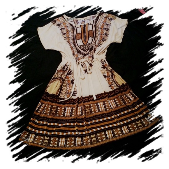 Tribal print dress