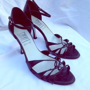 Cynthia Rowley Black Strappy Heels