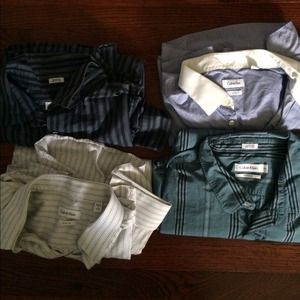 Men's Calvin Klein dress shirts