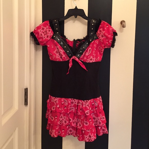 Cowgirl Halloween Costume - Size Medium