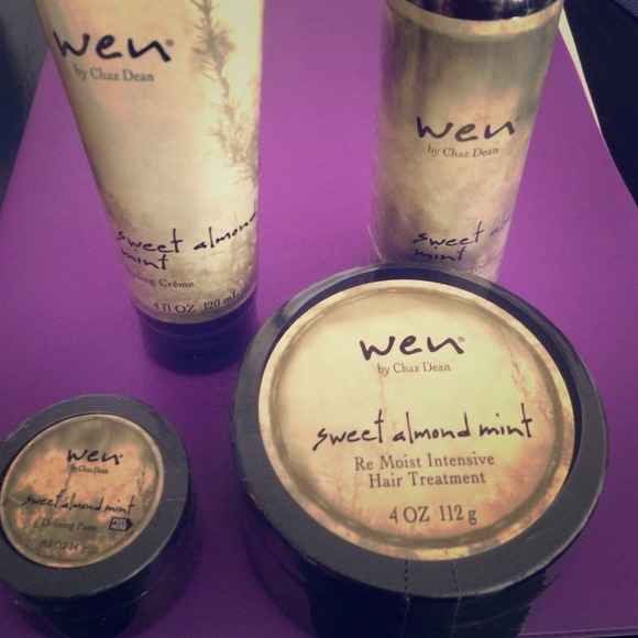 Wen Sweet Almond Mint Hair Essentials