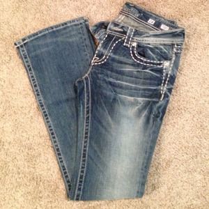 Miss me boot cut jeans! Size 28. Inseam 35