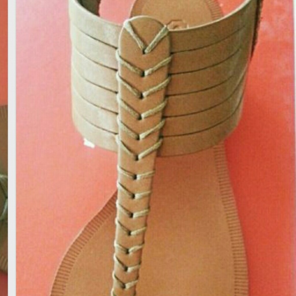 ❤️SOLD❤️Coach sandals flats 5.5 Brown leather - Picture 3 of 4