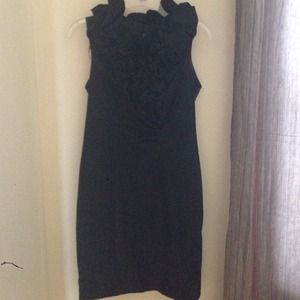Black cocktail dress