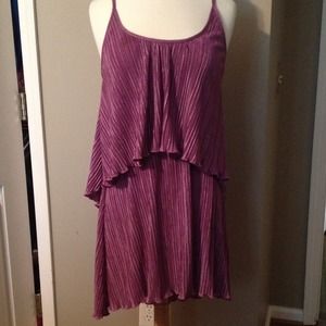 Flirty purple ALEXIS dress!