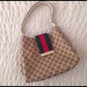 🔴RESERVED🔴 Authentic Gucci Canvas Handbag