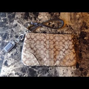 Coach wristlet