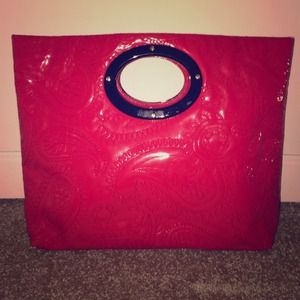 Beautiful  Red Kate Spade handbag!