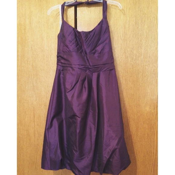 Plum Bridesmaid 💜💍 Cocktail Dress