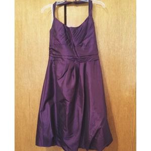 Plum Bridesmaid 💜💍 Cocktail Dress