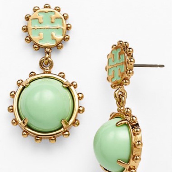 Tory Burch Jewelry - ❗️SALE❗️Tory Burch Winslow Logo Drop Earrings