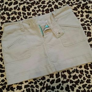 American Eagle Outfitters khaki skirt