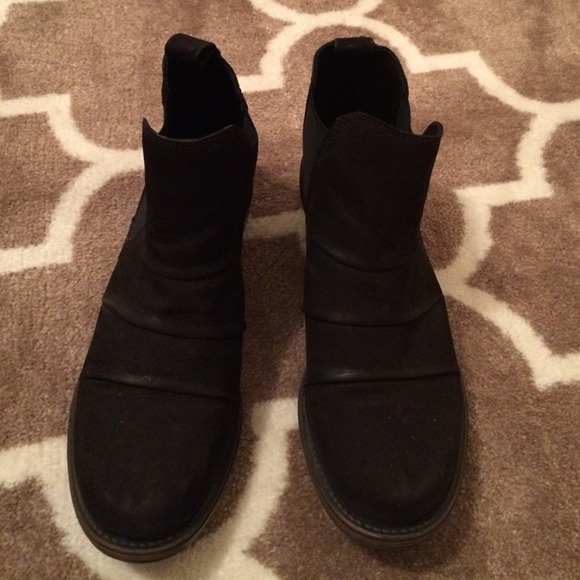 Booties. Worn once