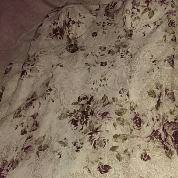 Floral Strapless dress - Picture 2 of 2