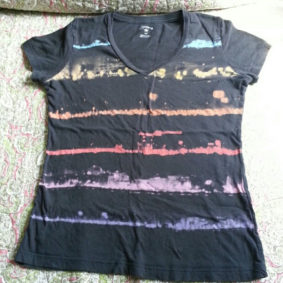 Converse Tye Dye Stripped TShirt - Picture 1 of 3