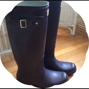 Eggplant Hunter Rainboots