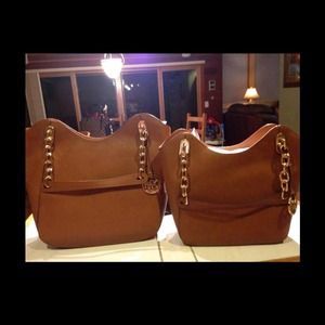 Michael Kors Lilly  Saffiano Leather purse Tote