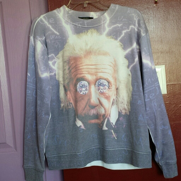 F21 Einstein sweater