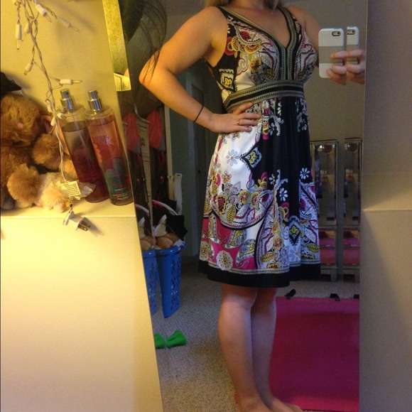 Silky sundress by I.C.E. Size 12