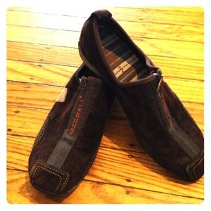 Merrell Barrado Leather Zip-up Shoes