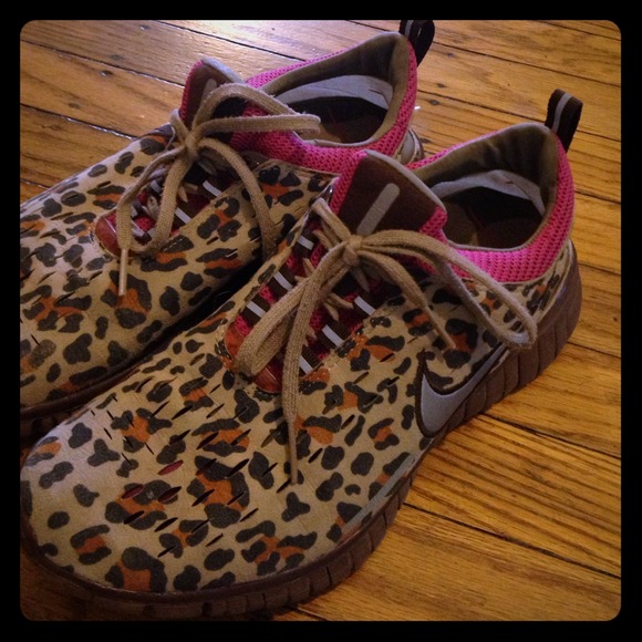 Leopard Print Nike Sneakers