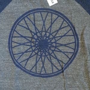 NEW w TAG Soulcycle baseball tee S