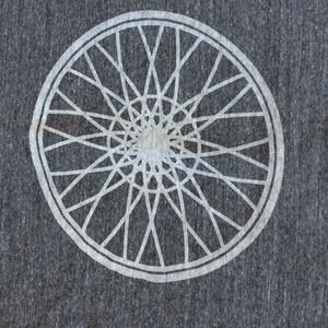 NEW w/o tag Soulcycle oversized crop throw in tee