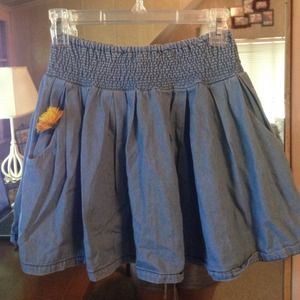 💥REDUCED💥 Denim Pocket Skirt