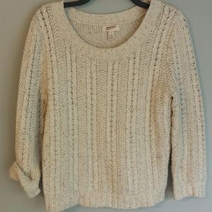 Chunky fall sweater