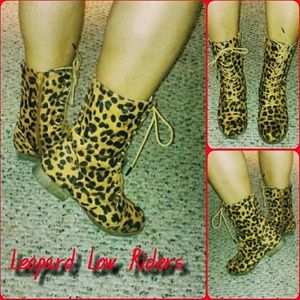 Low Rider Leopard boots $25/PAYPAL