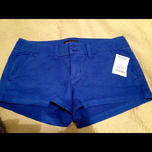Royal blue shorts -American eagle