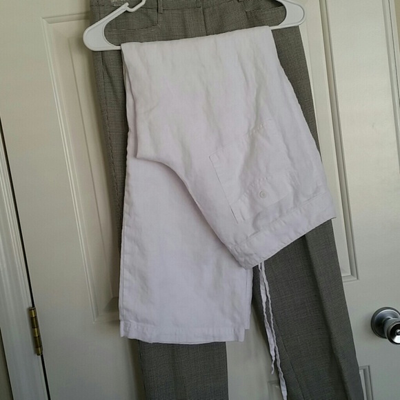 **SALE** Tommy Bahama White Drawstring Linen 10